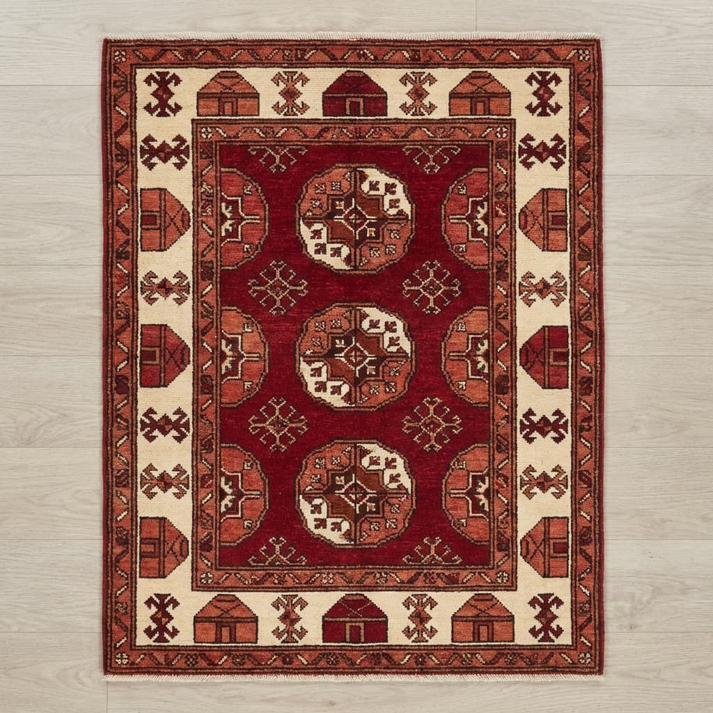 Akar Yurt Accent Rug